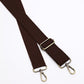 Plain Webbing Strap - Chocolate