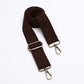 Plain Webbing Strap - Chocolate