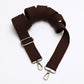 Plain Webbing Strap - Chocolate