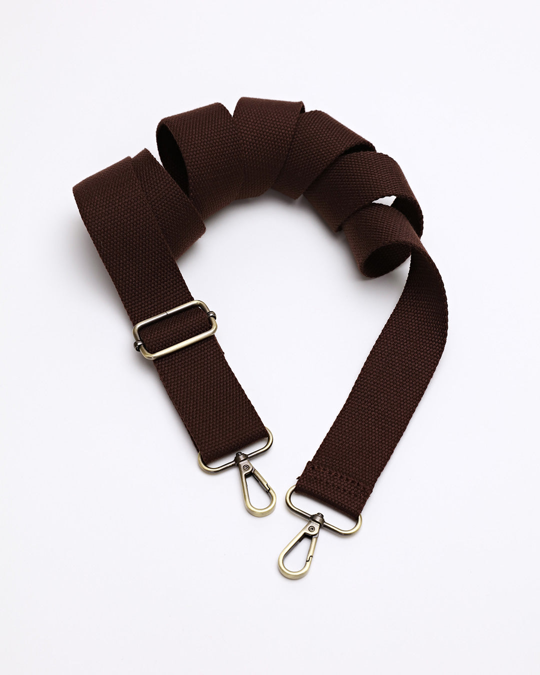 Plain Webbing Strap - Chocolate
