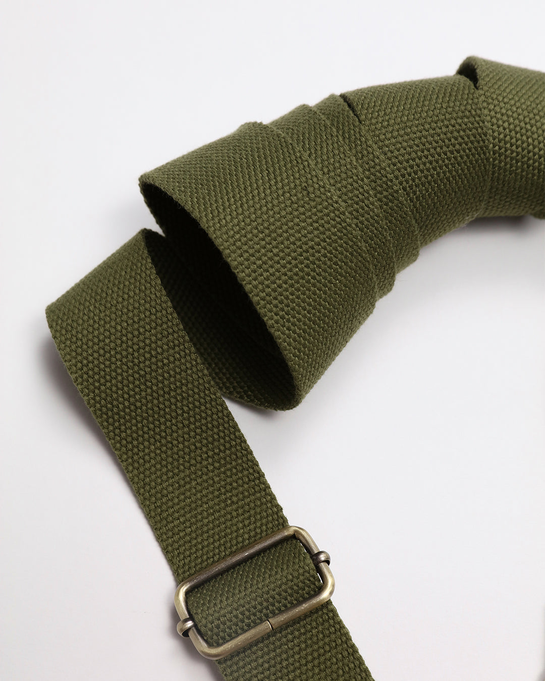 Plain Webbing Strap - Apple Green