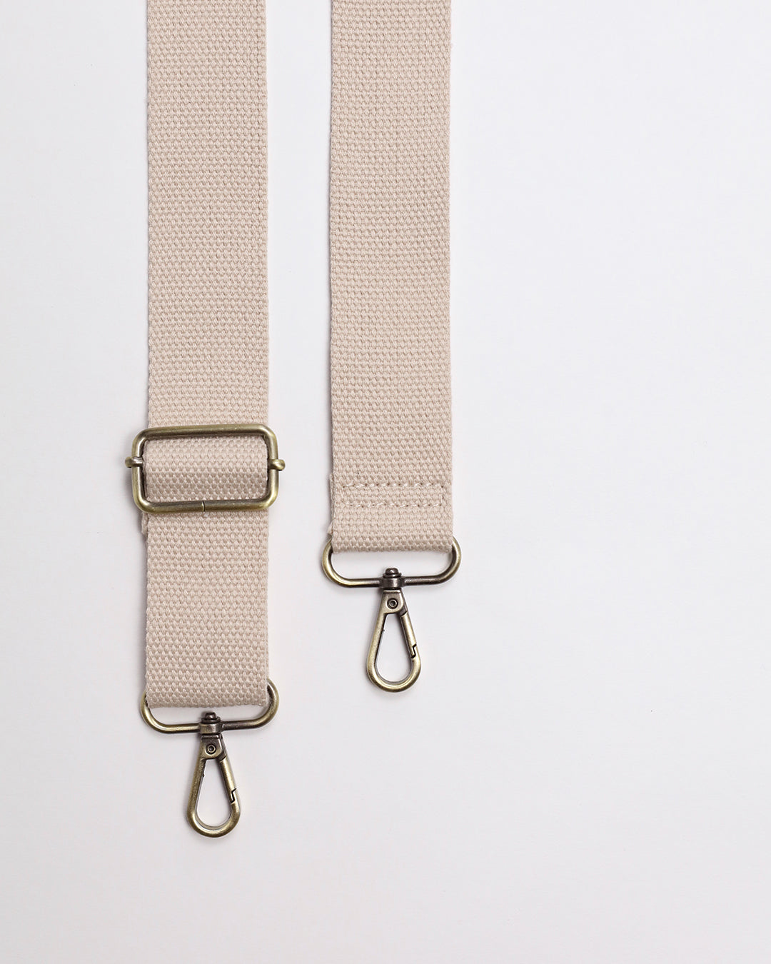 Plain Webbing Strap - Pebble