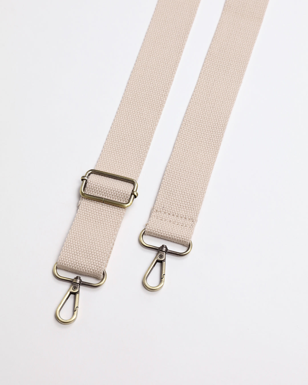 Plain Webbing Strap - Pebble