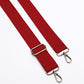 Plain Webbing Strap - Red