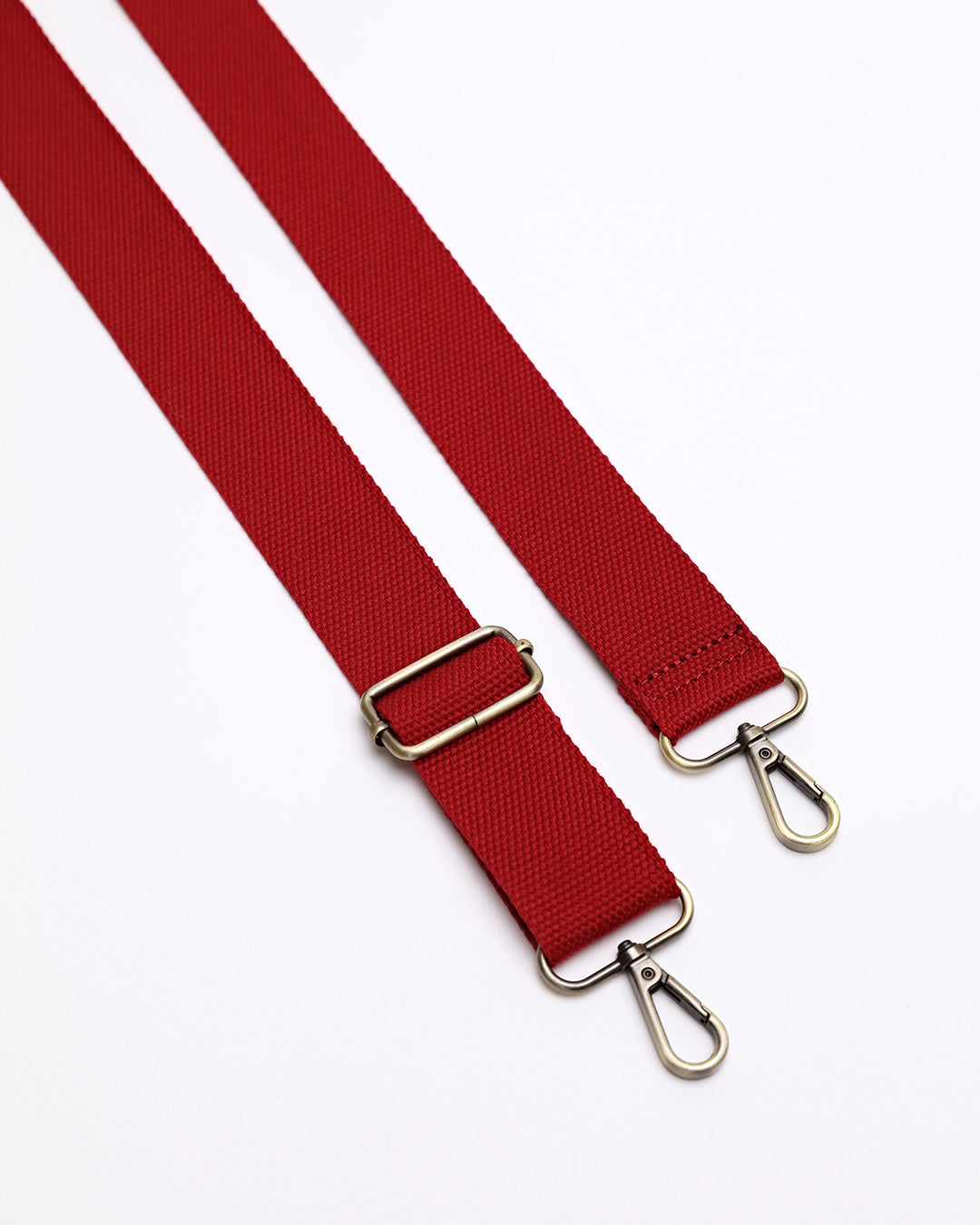 Plain Webbing Strap - Red