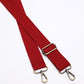 Plain Webbing Strap - Red