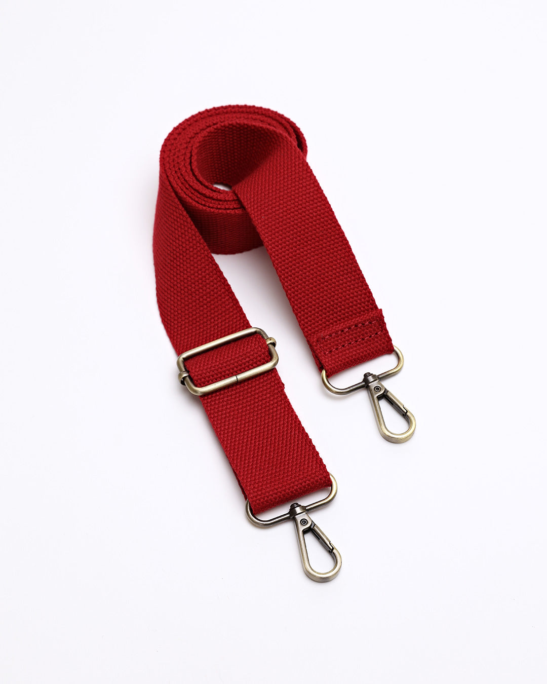 Plain Webbing Strap - Red