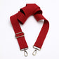 Plain Webbing Strap - Red