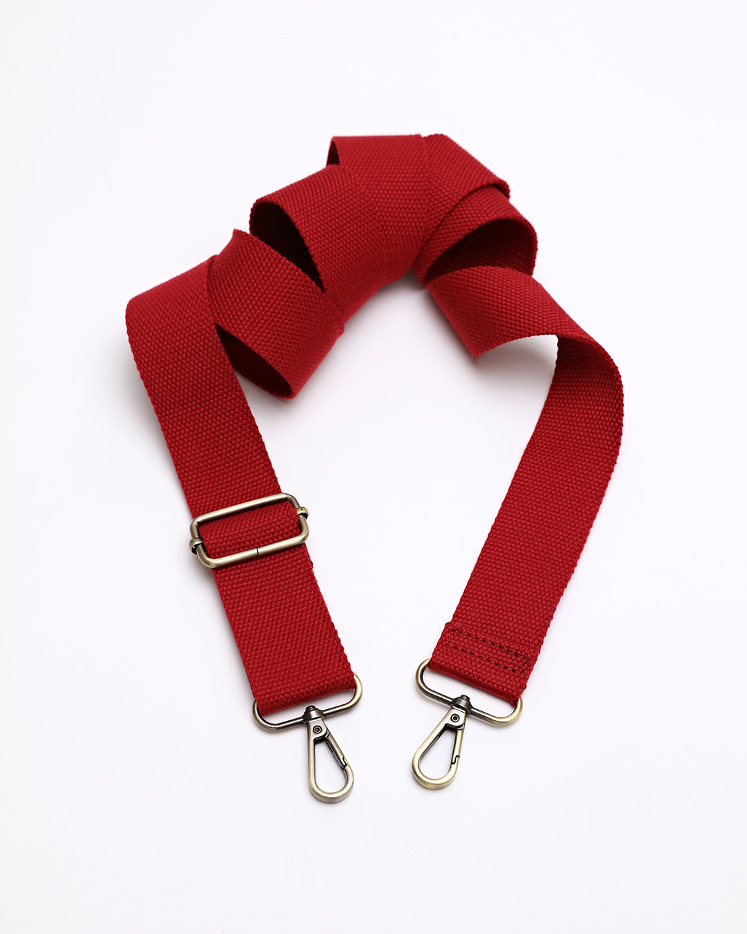 Plain Webbing Strap - Red