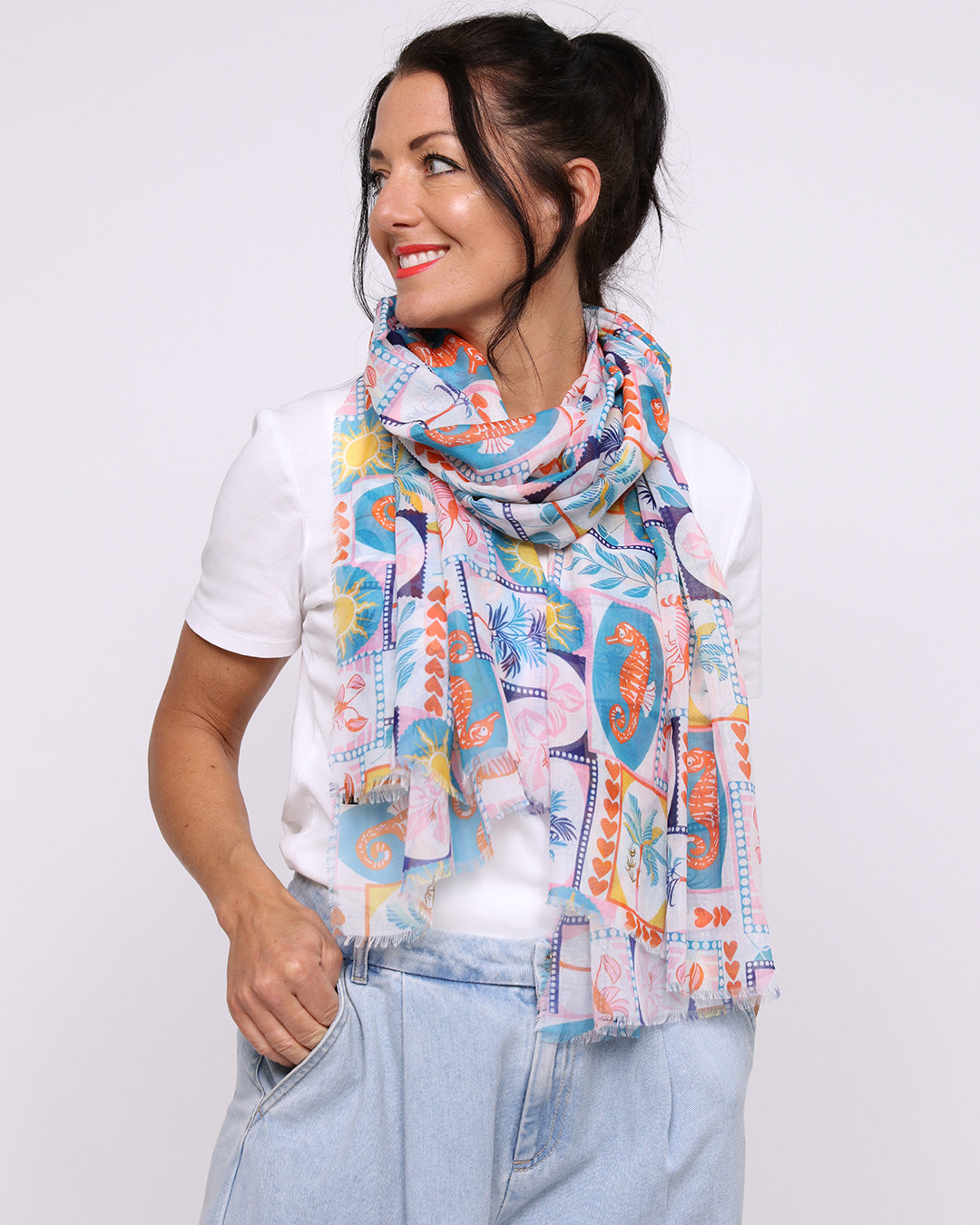 Posie Scarf - Multi
