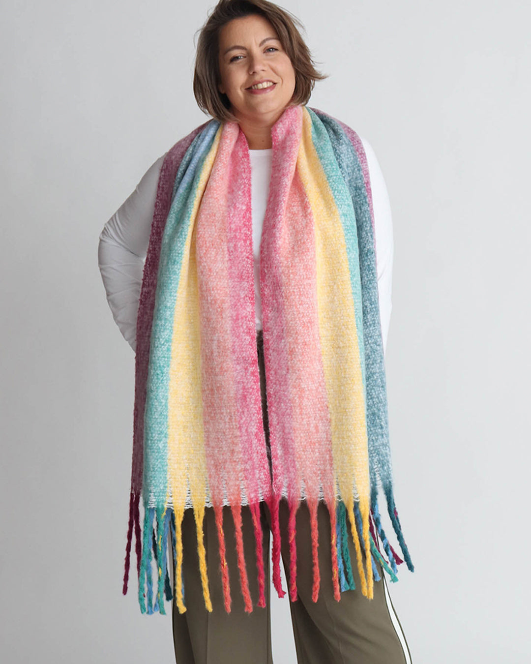 Raine Rainbow Scarf - Multi