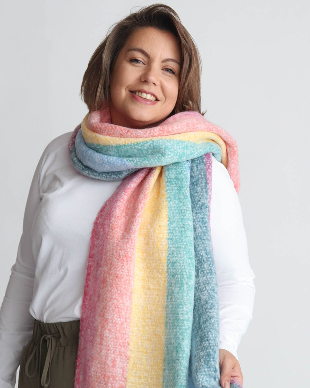 Raine Rainbow Scarf - Multi