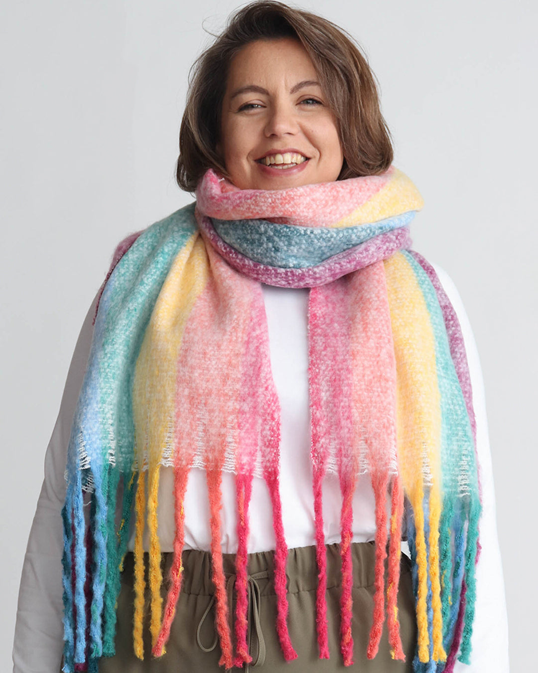 Raine Rainbow Scarf - Multi