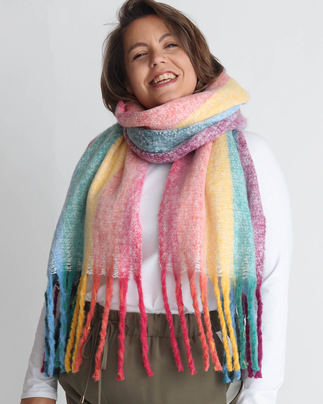 Raine Rainbow Scarf - Multi