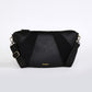 Sophia Curved Crossbody - Black