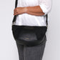 Sophia Curved Crossbody - Black