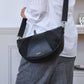 Sophia Curved Crossbody - Black