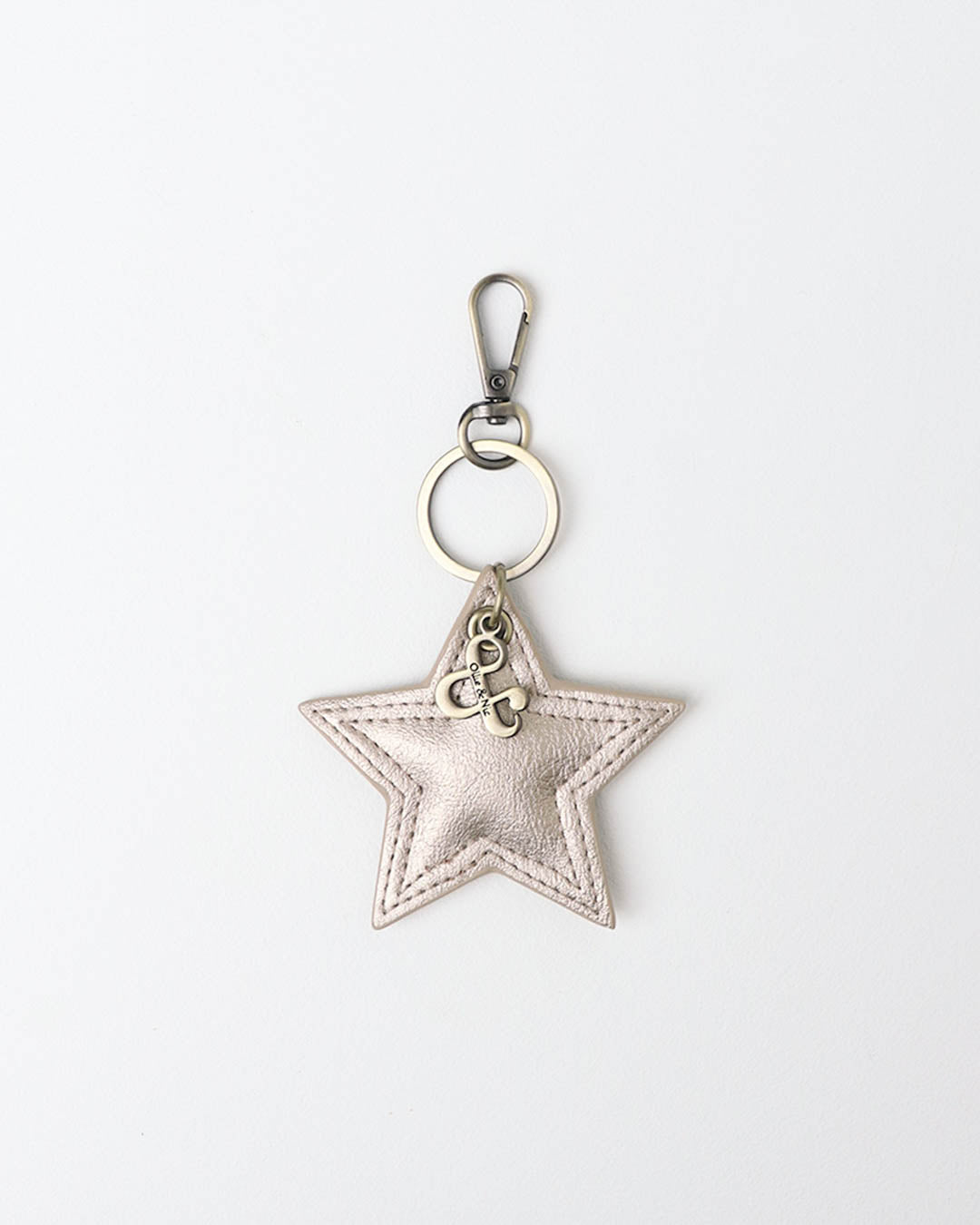 Star Bag Charm - Antique Gold