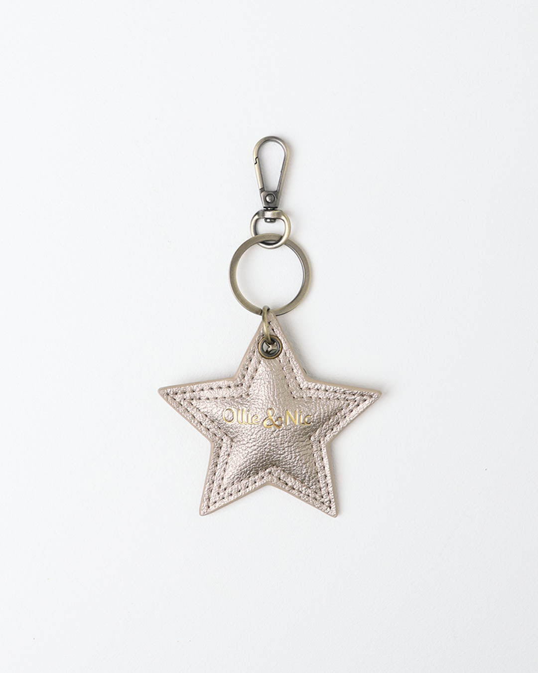 Star Bag Charm - Antique Gold