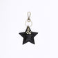 Star Bag Charm - Black