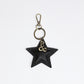 Star Bag Charm - Black