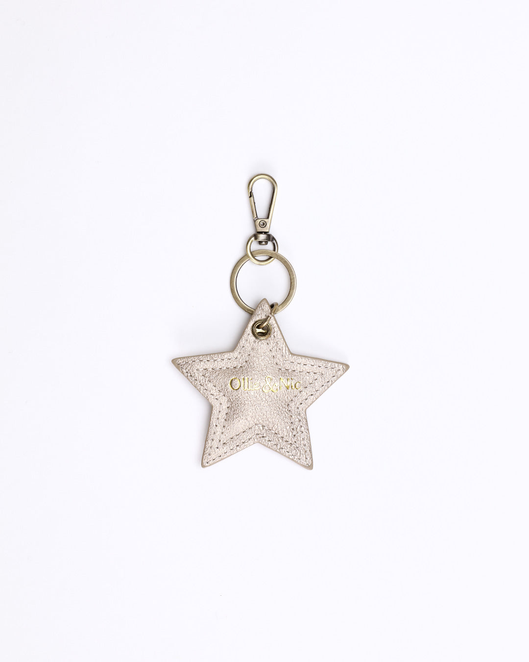 Star Bag Charm - Antique Gold