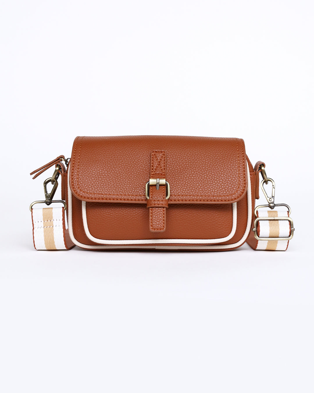 Suzie Mini Satchel - Tan