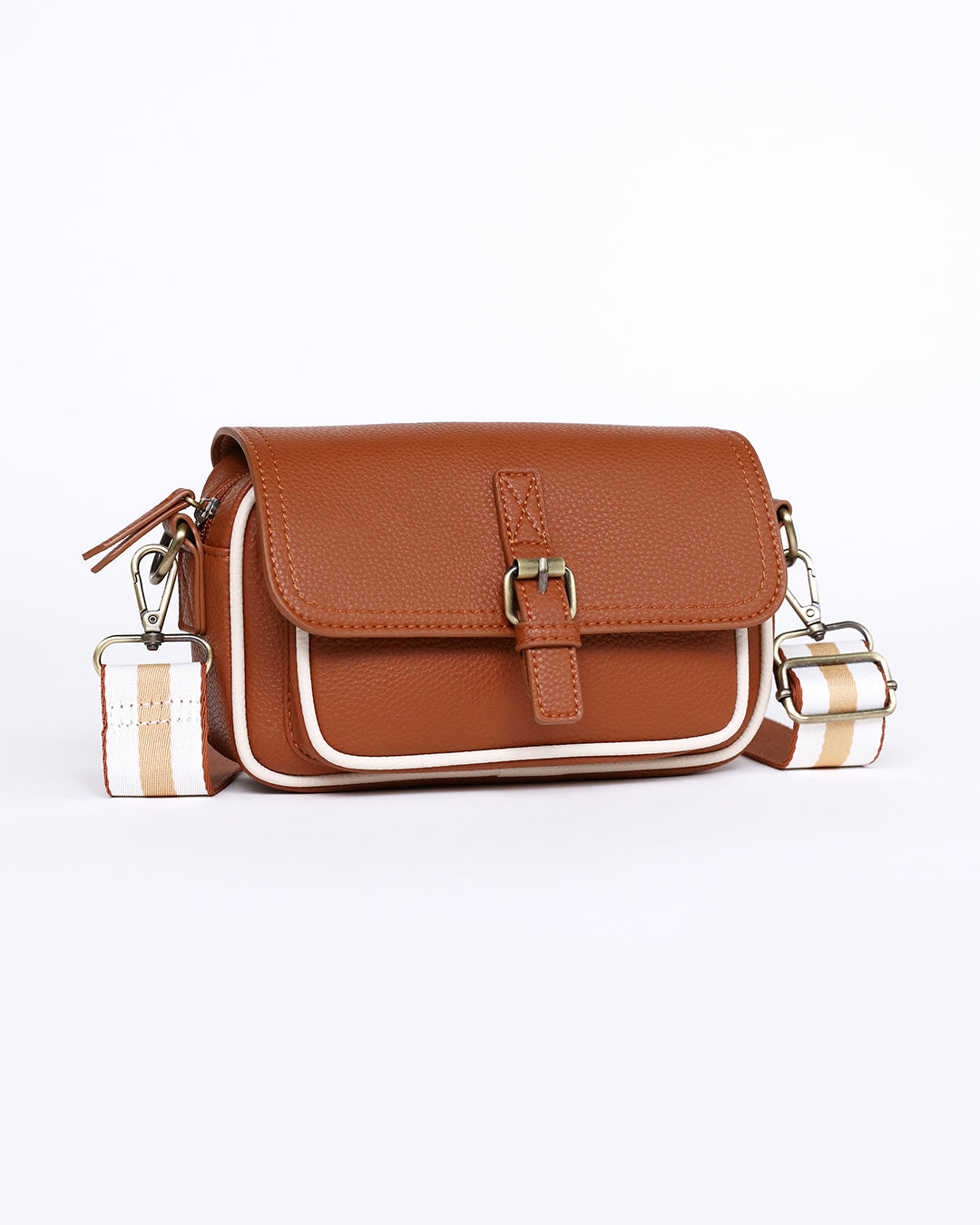 Suzie Mini Satchel - Tan