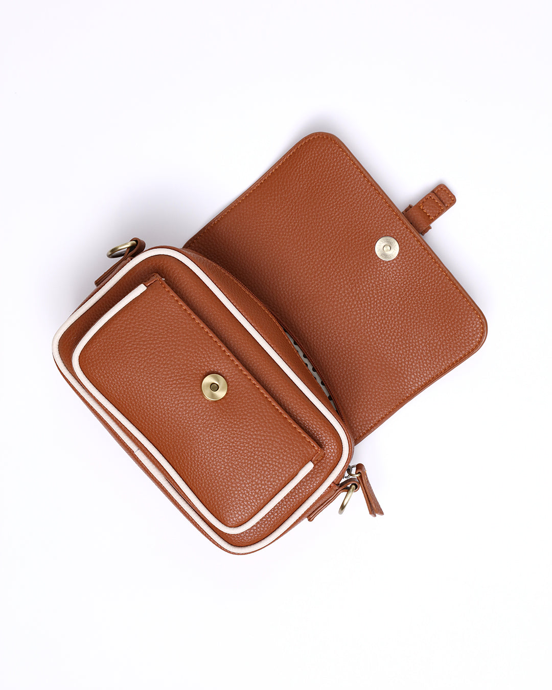 Suzie Mini Satchel - Tan