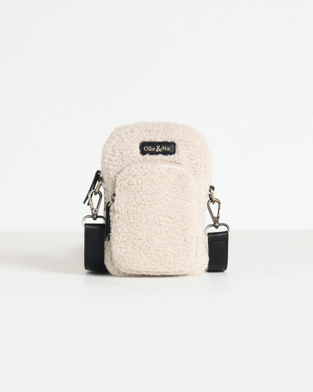 Teddy Phone Bag - Natural