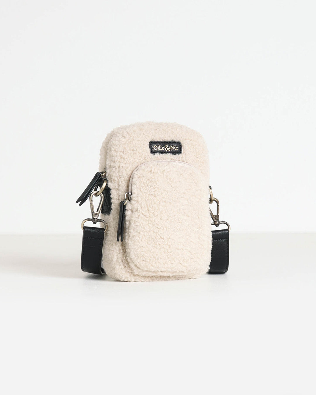 Teddy Phone Bag - Natural
