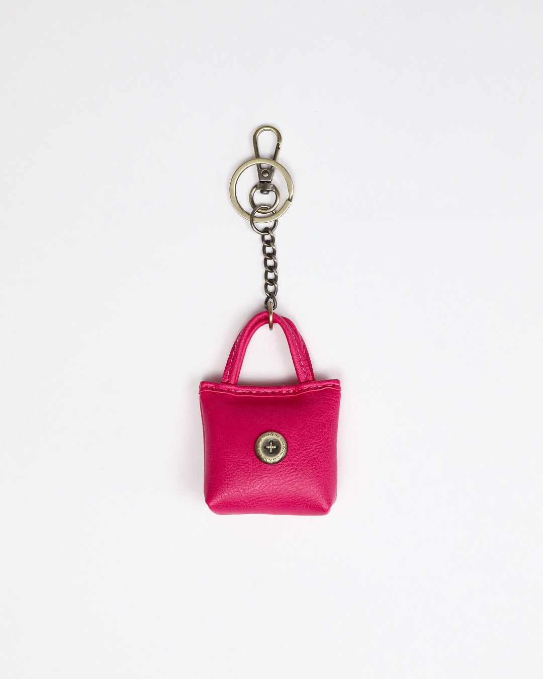 Tote Bag Charm - Fuchsia