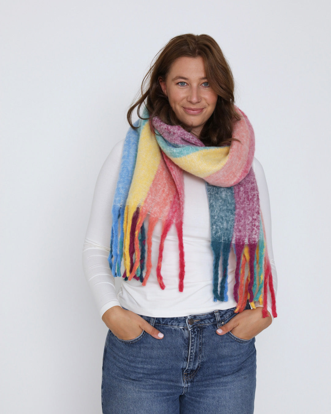Raine Rainbow Scarf - Multi