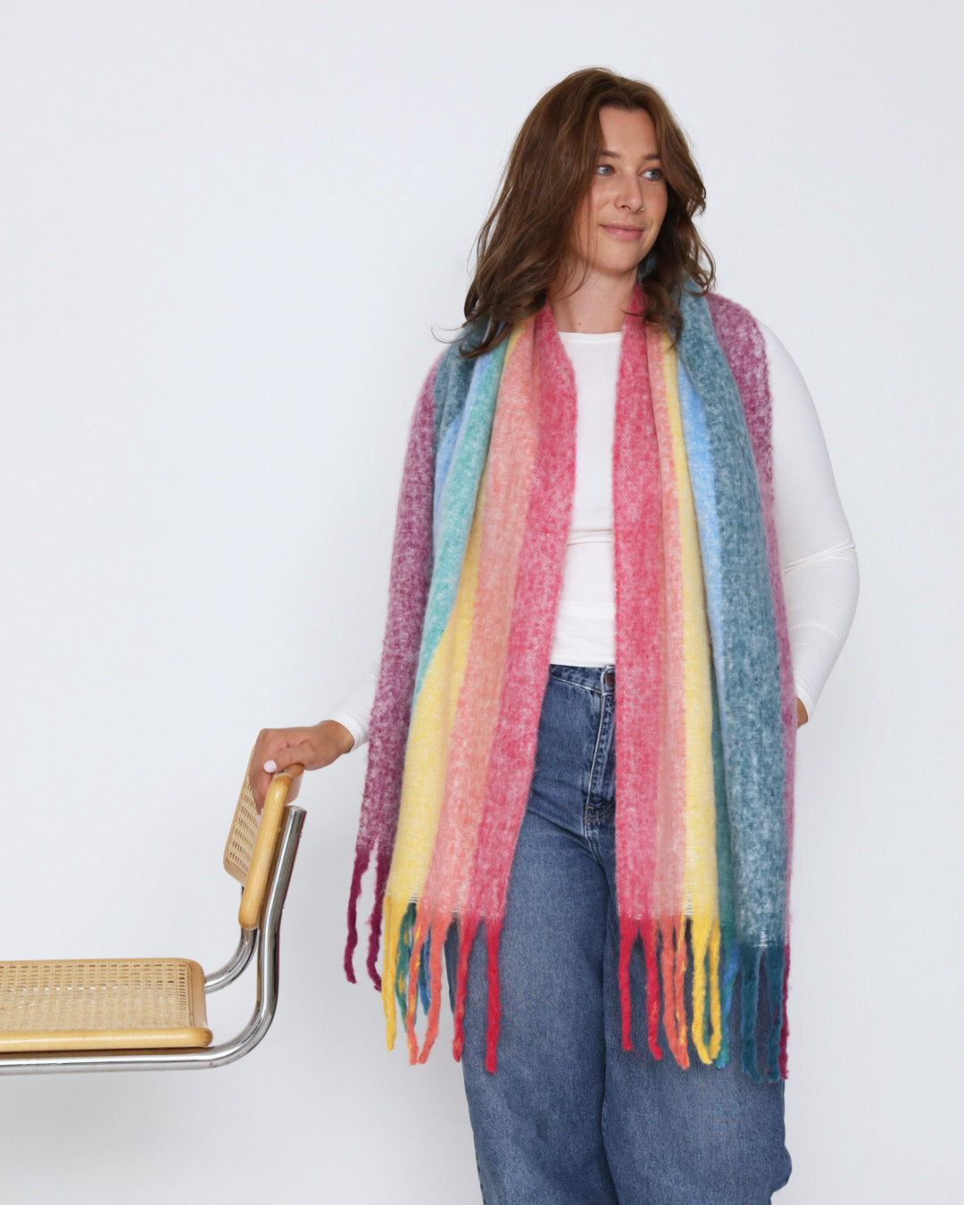 Raine Rainbow Scarf - Multi
