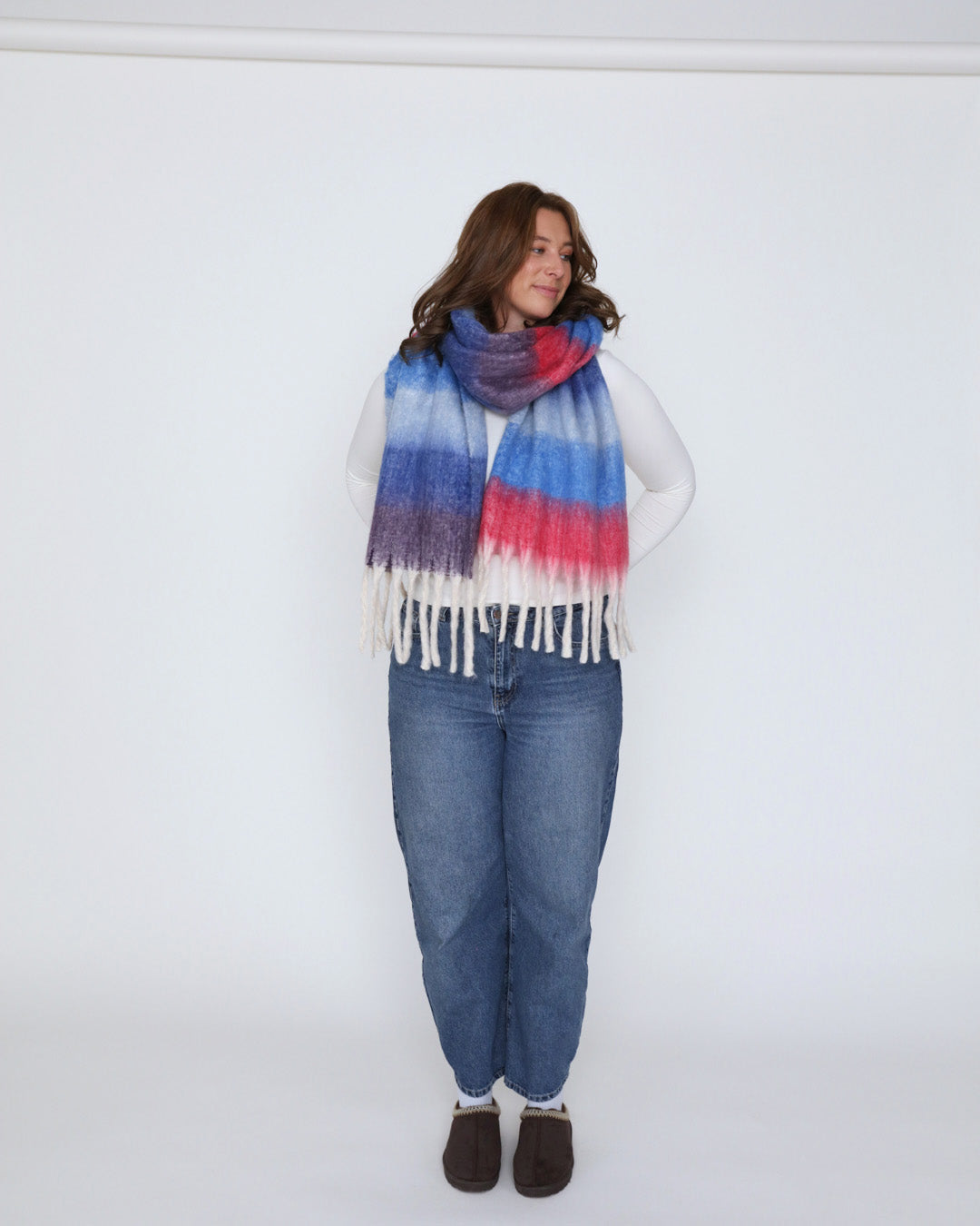 Alix Scarf - Blue