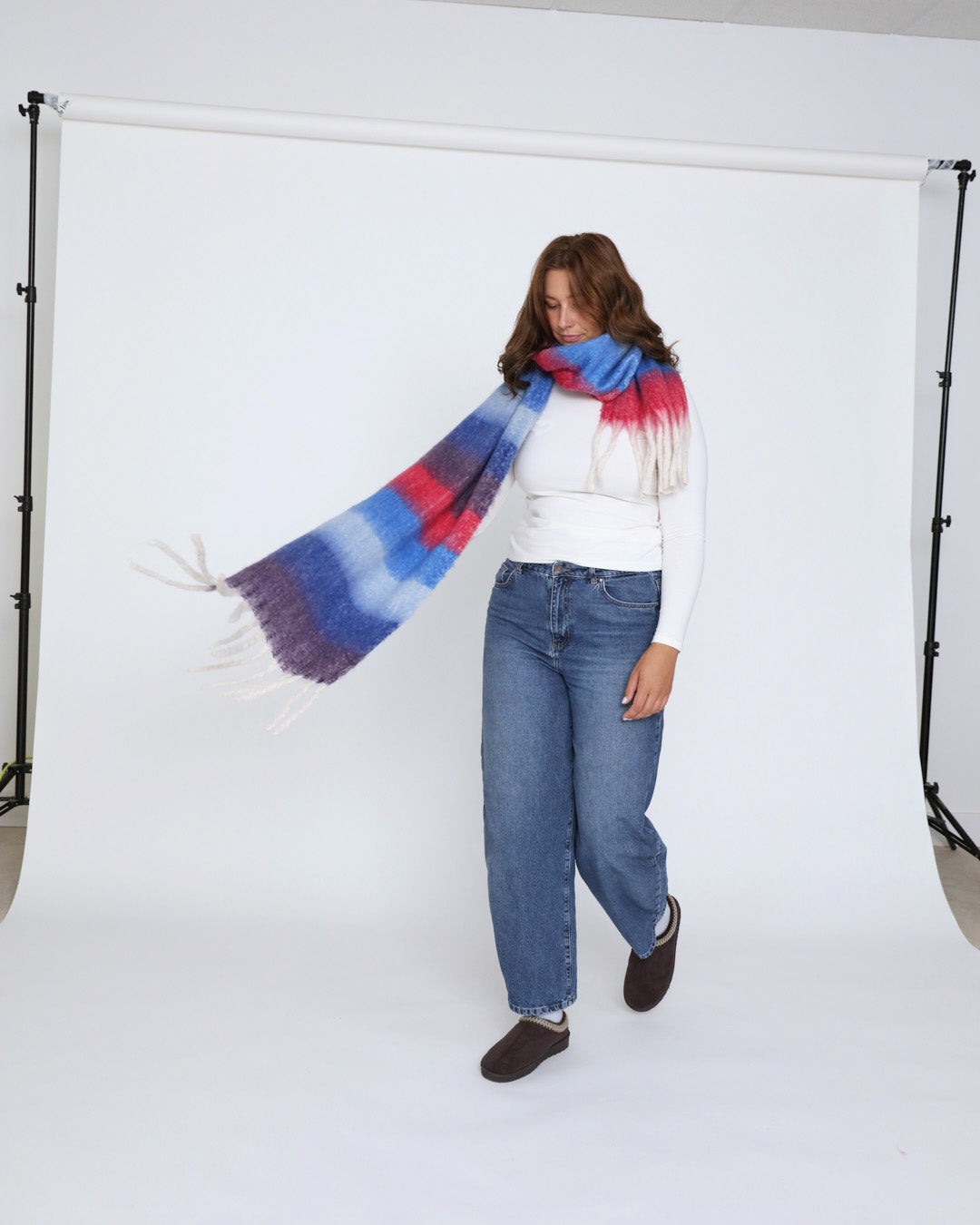 Alix Scarf - Blue