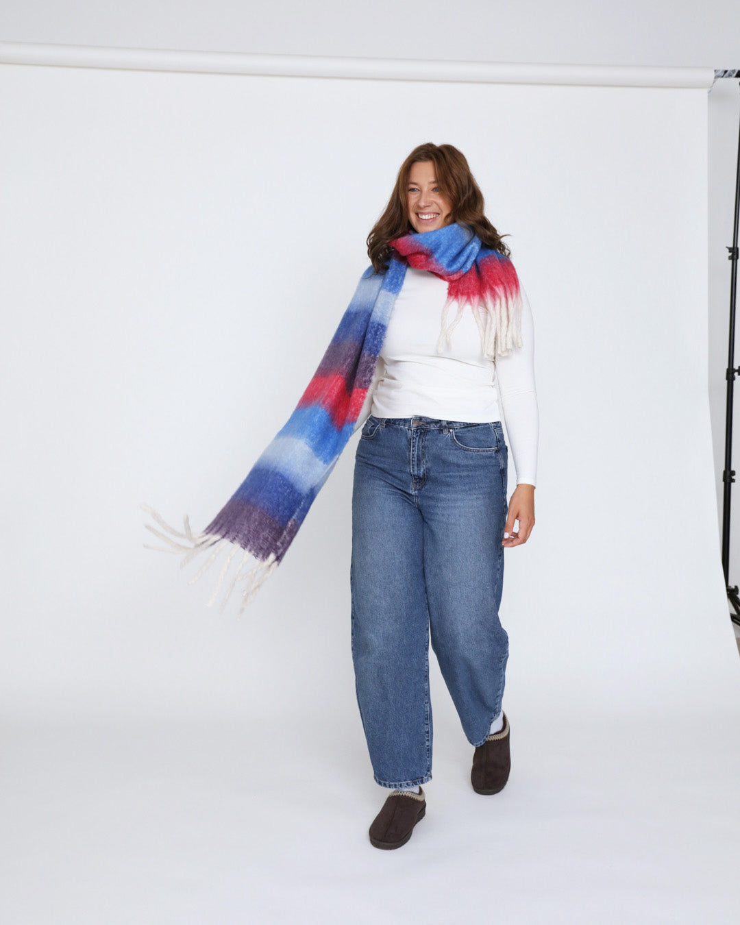 Alix Scarf - Blue