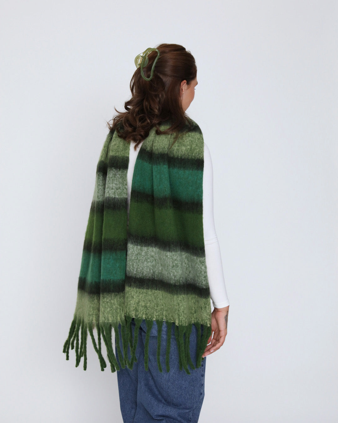 Kaya Scarf - Green