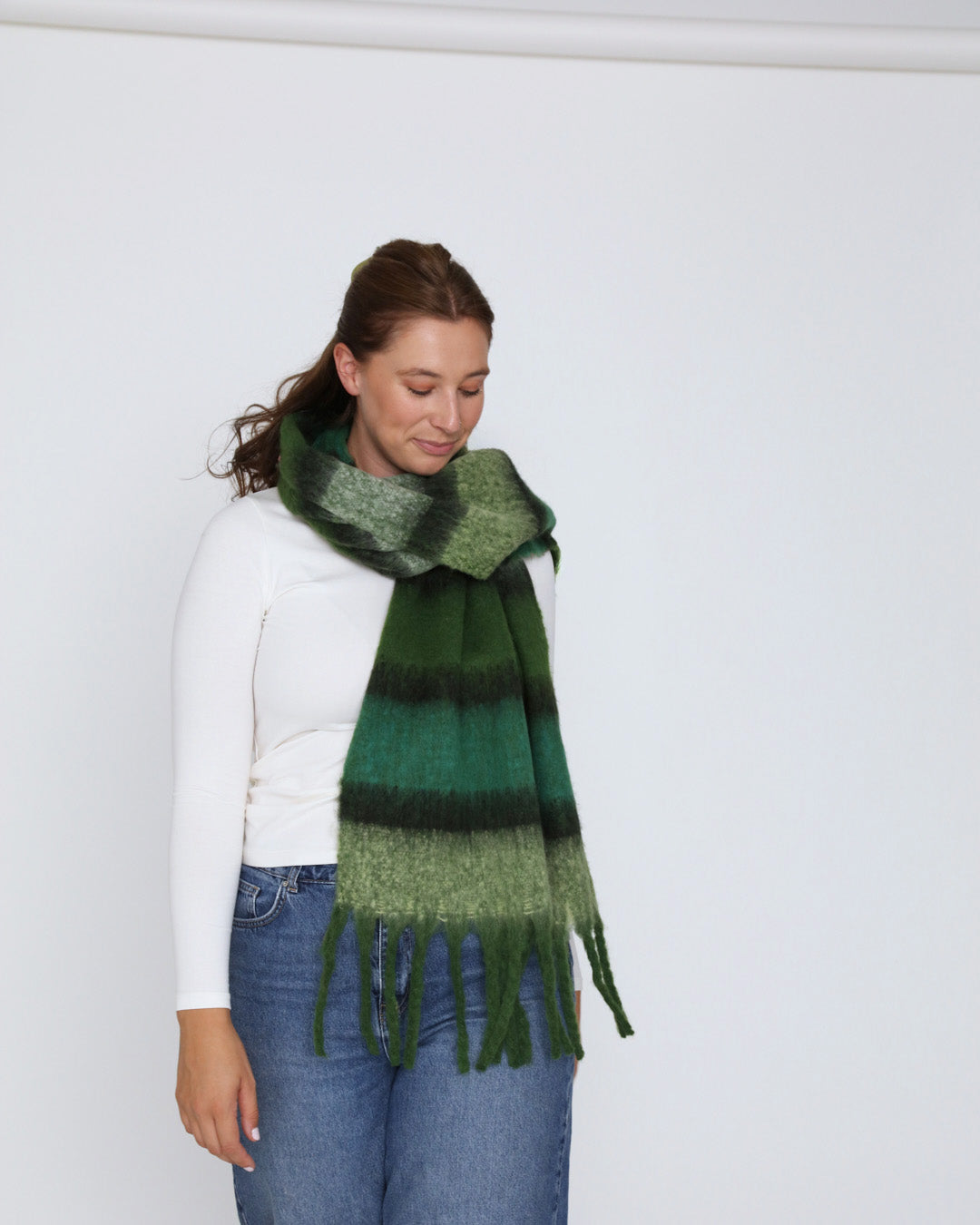 Kaya Scarf - Green