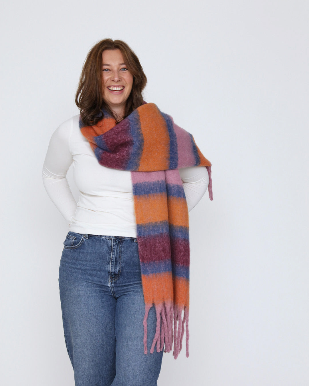Kaya Scarf - Orange