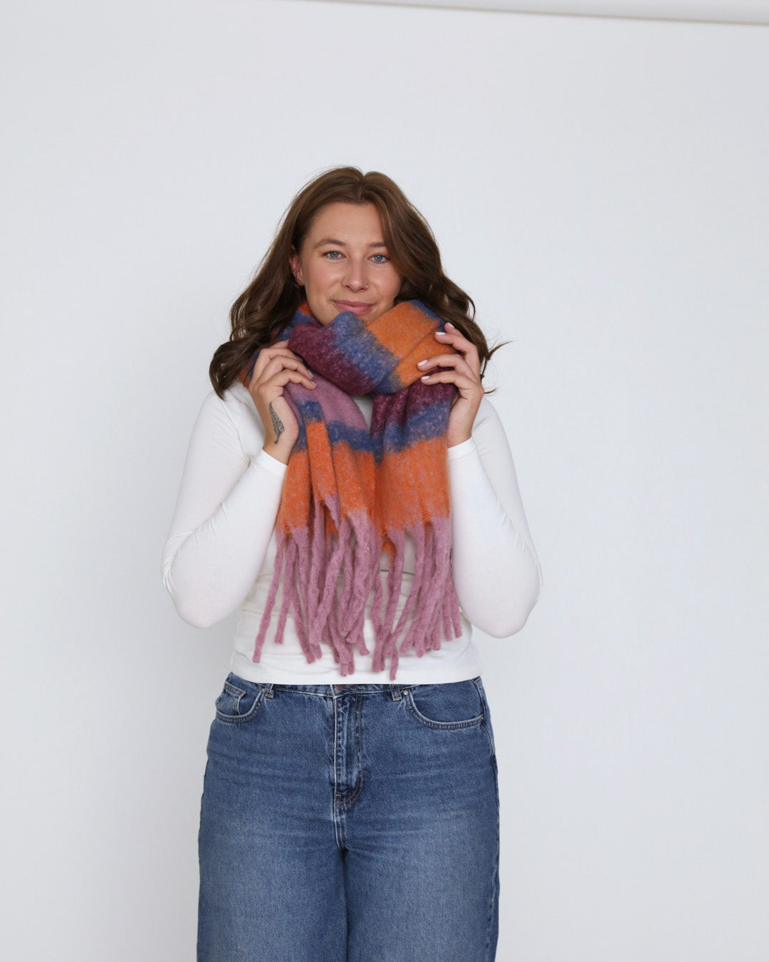 Kaya Scarf - Orange