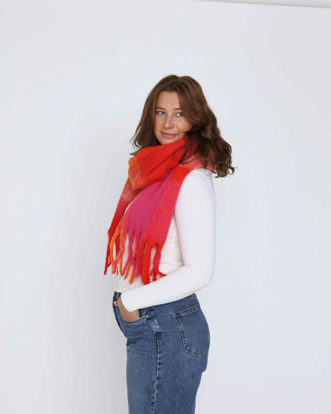 Marisa Scarf - Fuchsia