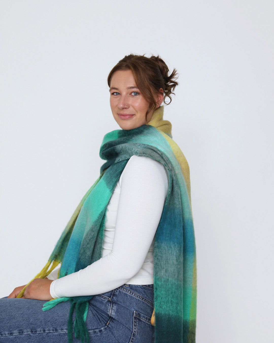Marisa Scarf - Teal