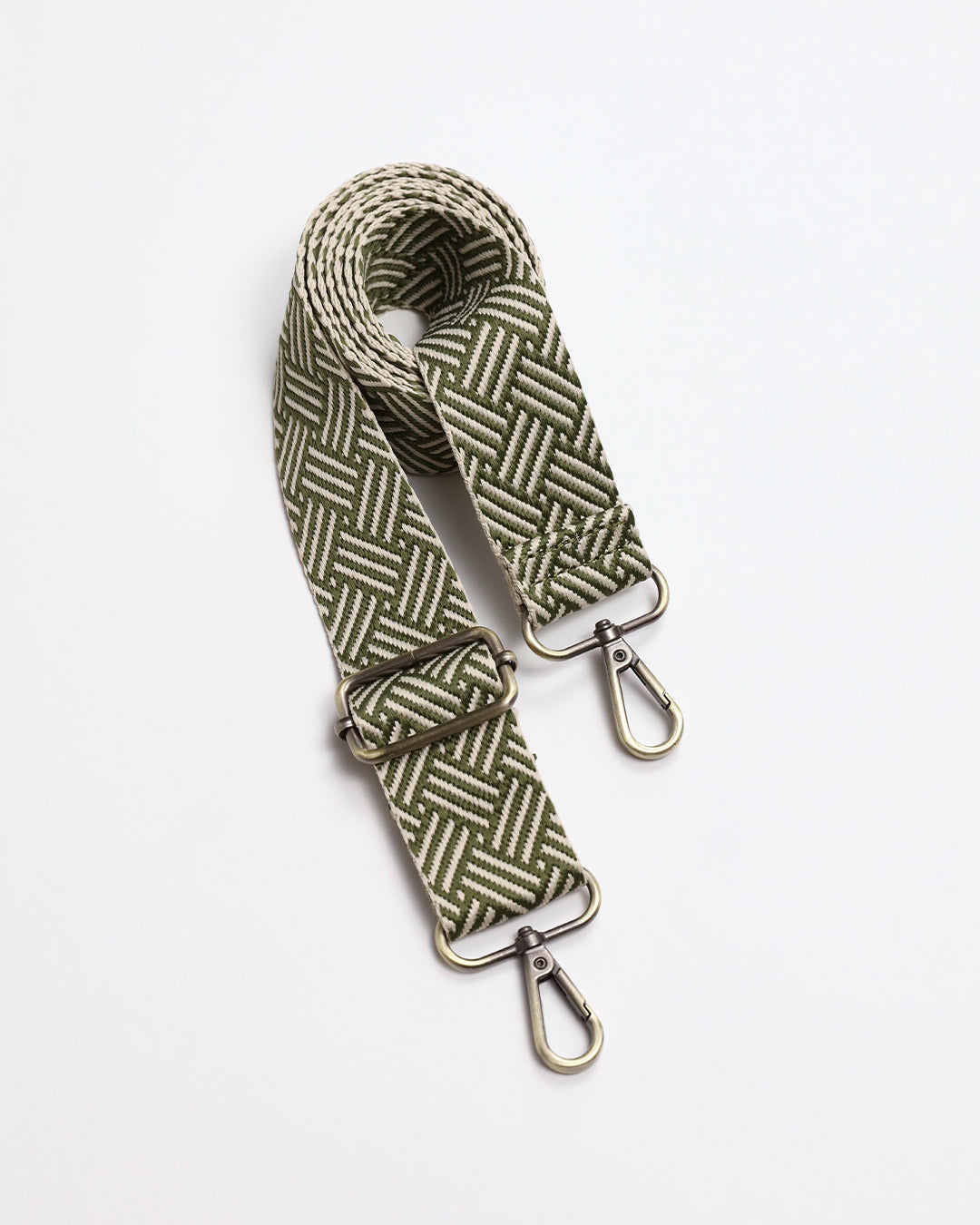 Weave Webbing Strap - Olive