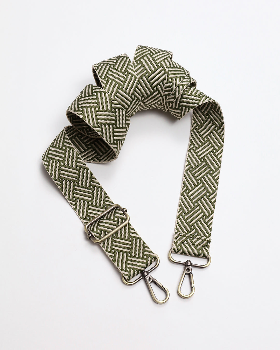 Weave Webbing Strap - Olive