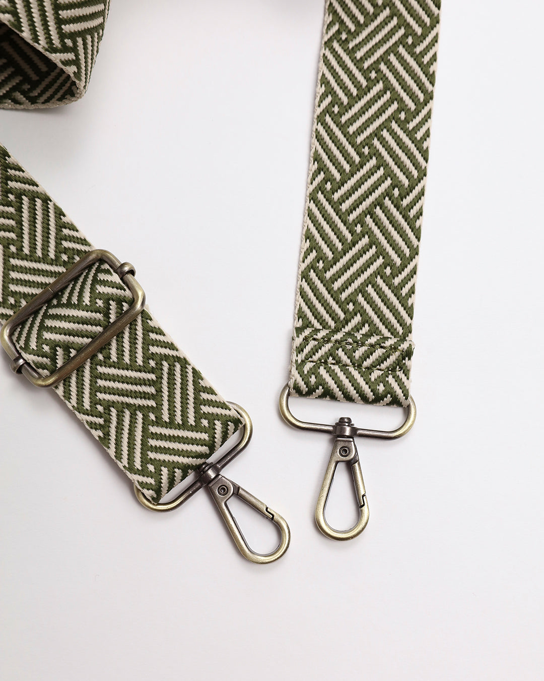 Weave Webbing Strap - Olive