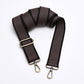 Wide Stripe Webbing Strap - Black