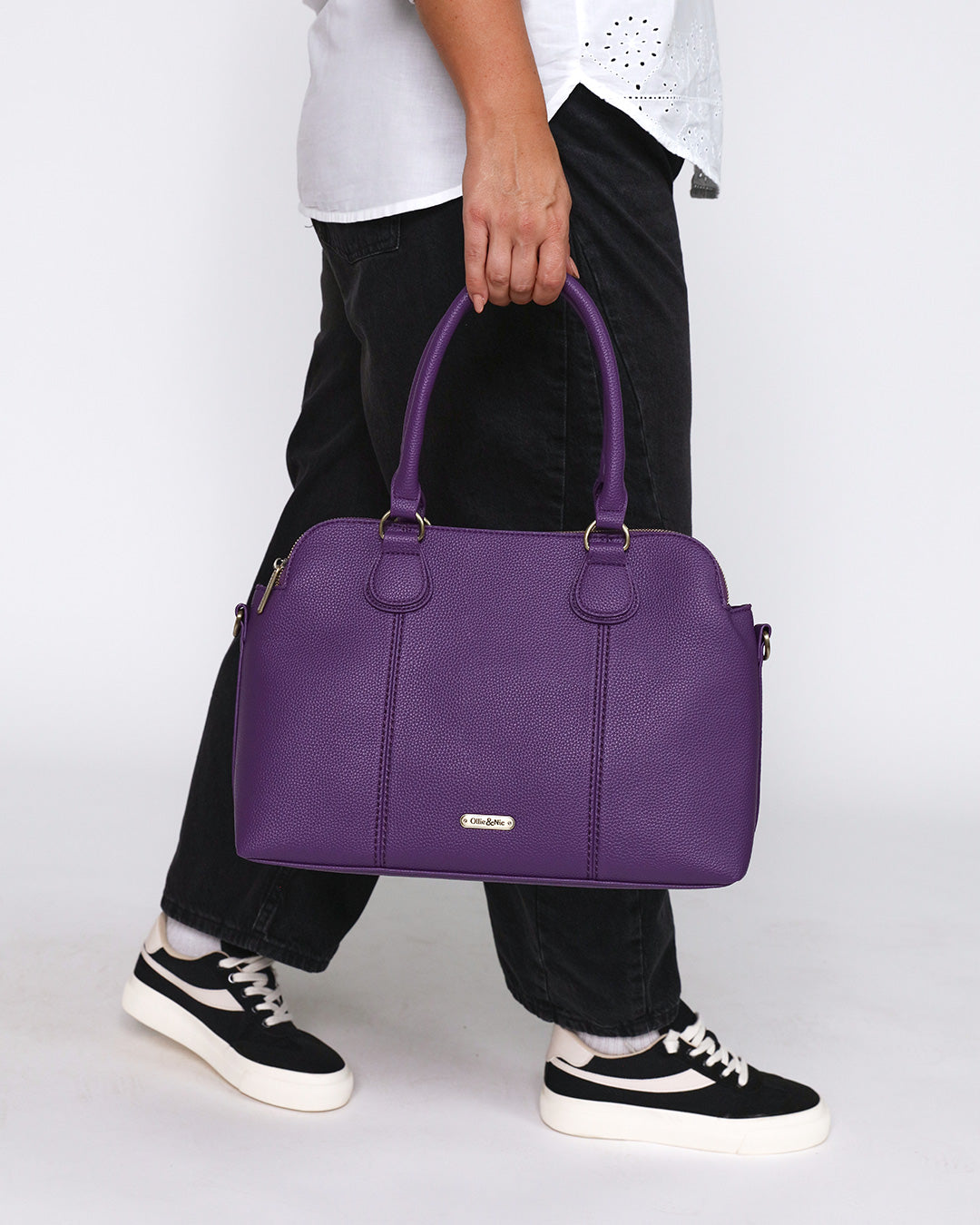 Winnie Work Bag - Purple