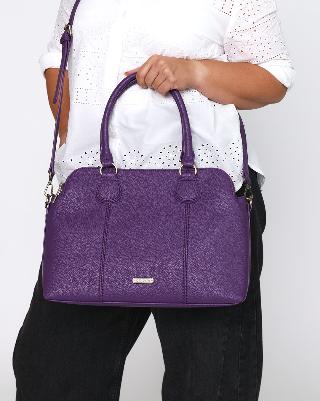 Winnie Work Bag - Purple