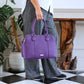 Winnie Work Bag - Purple